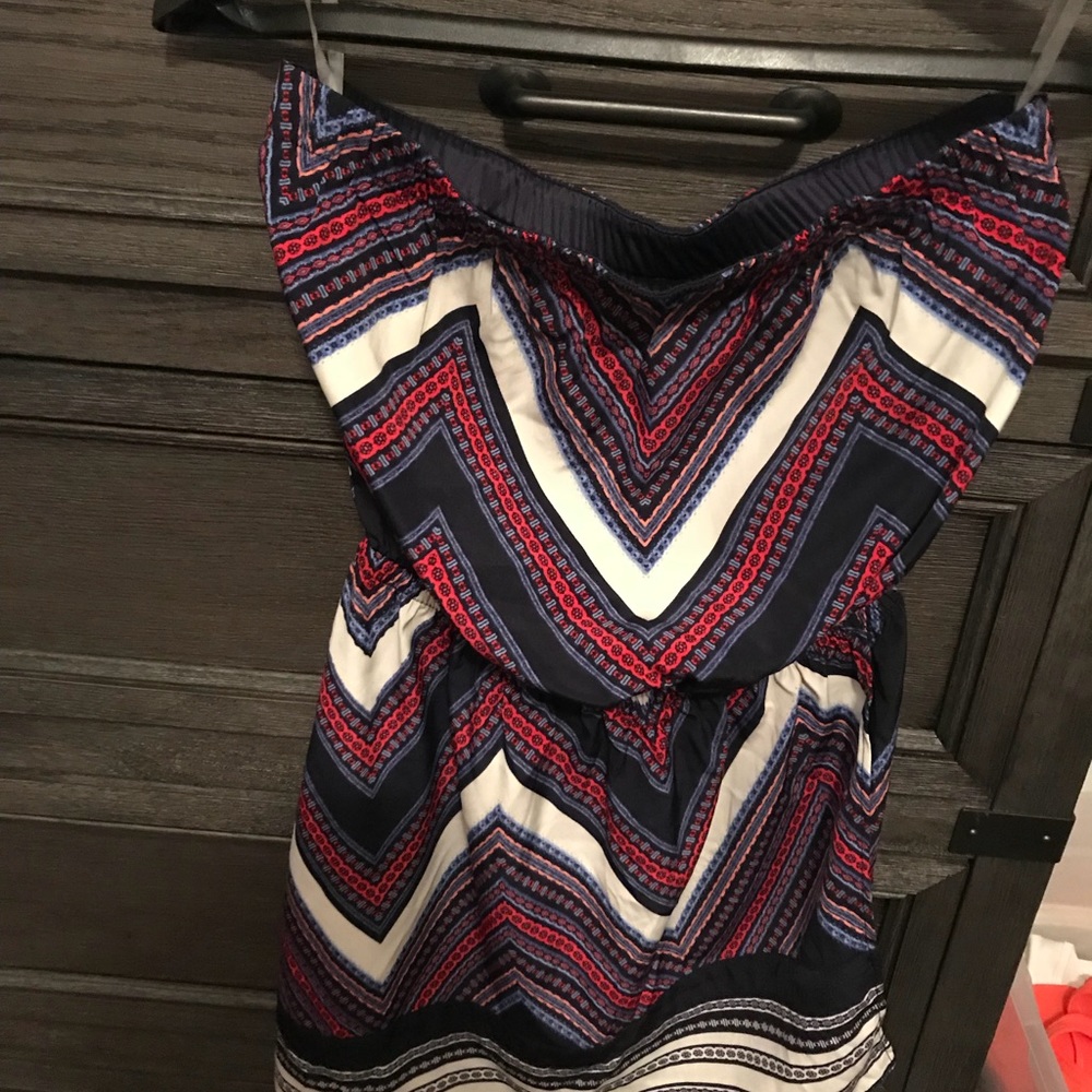 Strapless dress